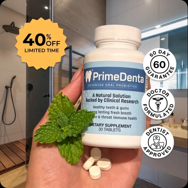 PrimeDenta | Image | CTA | Product- 40% Off 60 Days - Official